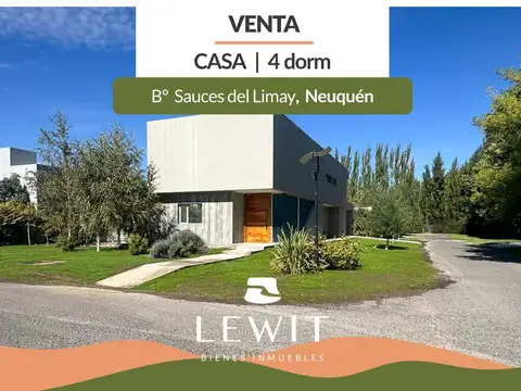Venta Casa a Estrenar B° Privado Sauces del Limay | 4 dormitorios y Piscina