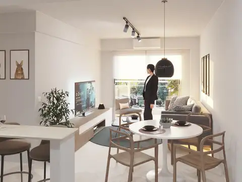 Departamento 3 ambientes con 1 baño