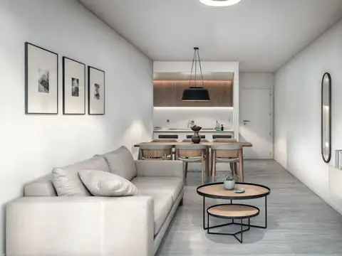 Departamento Monoambiente con 1 baño