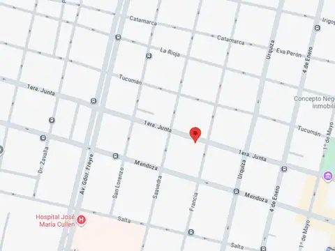 Terreno en Venta 9  mts Frente