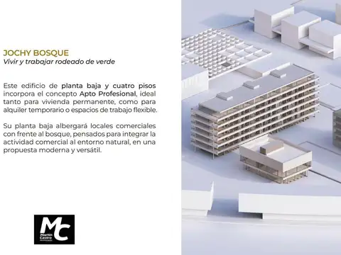 Departamento en Edificio Bosques, Puertos Del Lago