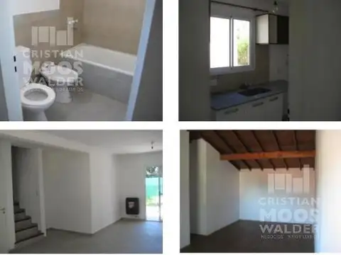 Casa 3 ambientes con 1 baño