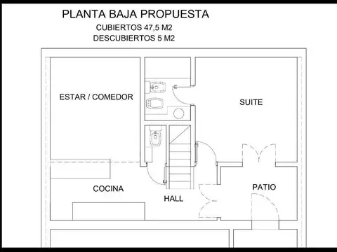 Depto Tipo Casa en Alquiler 55 años