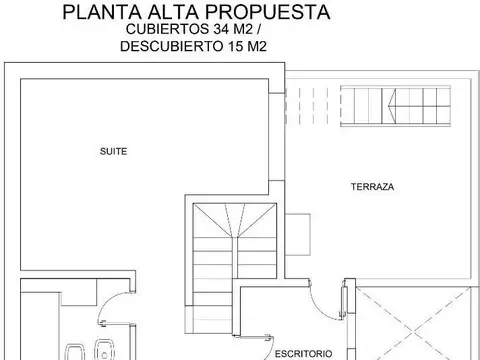 Depto Tipo Casa en Alquiler de 2 dormitorios