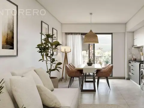 Venta depto 1amb Padua centro financiado - cuotas balcón amenities