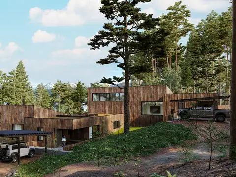 VENTA Casa AKOL Bº NÁUTICO 4 dorm c/costa de lago 702 M7, 431.5 m2,  Tres Cerros Villa la Angostura