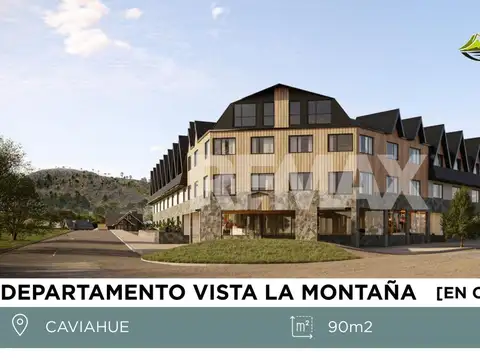 VENTA DEPARTAMENTO VISTA A LA MONTAÑA