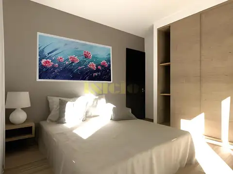 Departamento 2 ambientes con 1 baño