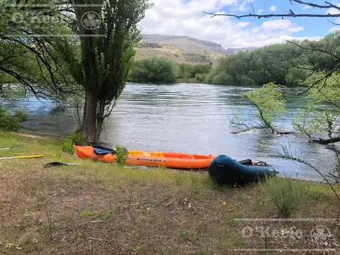 Chacra en venta sobre el Río Limay  a 1 hora de San Carlos de Bariloche Patagonia Argentina