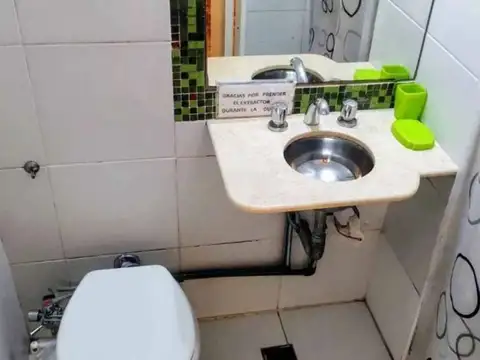 Departamento Monoambiente con 1 baño