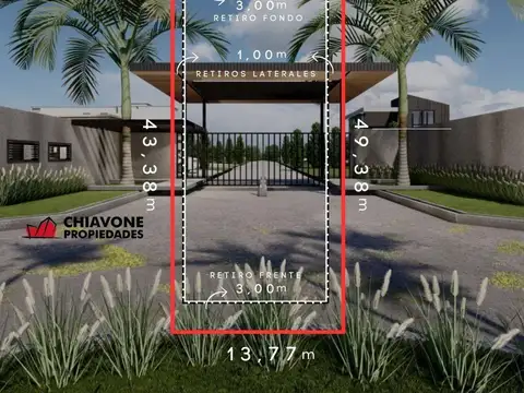 Terreno en Venta en Mariano Acosta, USD 12.000