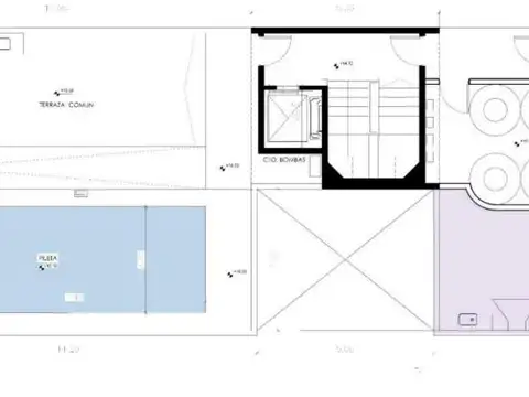 Terreno en Venta 39  mts Fondo
