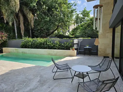 ALQUILER CASA BELGRANO R: INCREÍBLE  CASA C/ MUEBLES - 5 DORMITORIOS-PISCINA