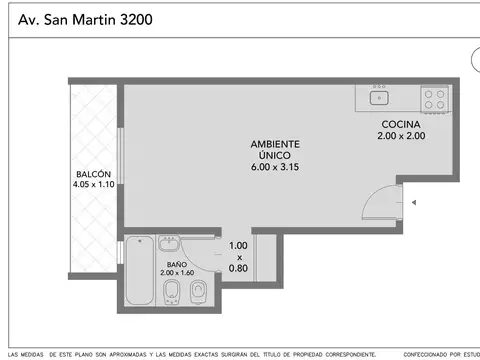 Departamento en Venta 14 años