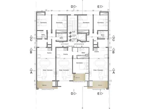 Departamento Monoambiente con 1 baño