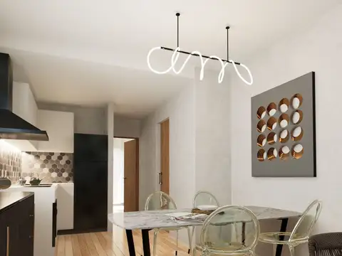 Departamento 2 ambientes con 1 baño