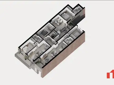 Departamento en Venta de 3 dormitorios