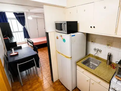 Departamento Monoambiente con 1 baño
