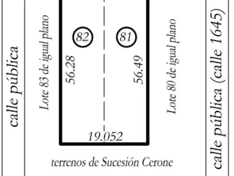 Terreno en Venta en Fisherton, USD 55.000