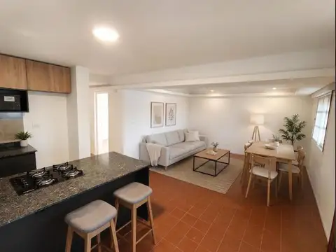 Departamento en venta, remodelado, de 2 dormitorios desocupado en barrio San Martín APTO CRÉDITO