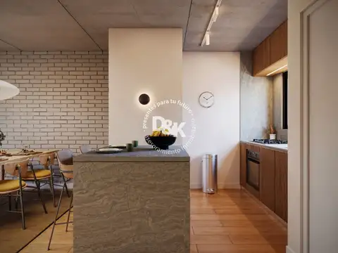 Departamento 3 ambientes con 1 baño