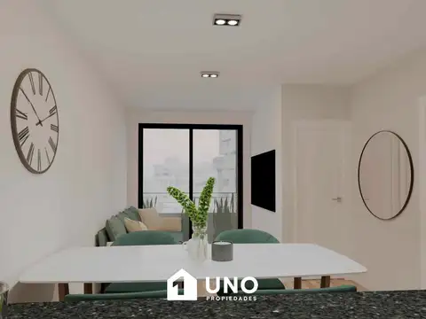 9 de Julio y Entre Ríos - Dpto de 1 Dormitorio Externo.