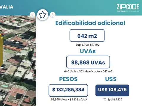 Terreno en Venta de 176,0 m2