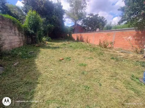 Importante terreno con construcción básica. Ideal para proyecto habitaciones.