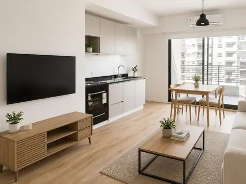 Venta departamento monoambiente balcon aterrazado