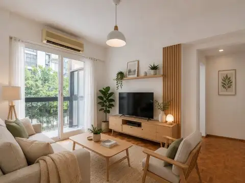 Venta. 3 ambientes con balcón corrido. Barrancas de Belgrano.