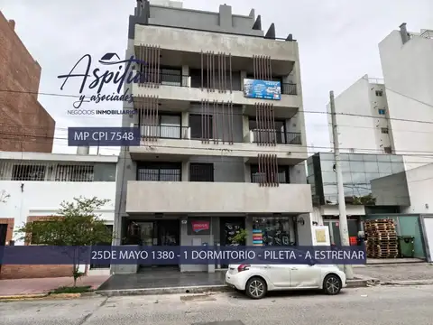 ALQUILER Departamento 1 dormitorio a estrenar con pileta en General Paz, Córdoba