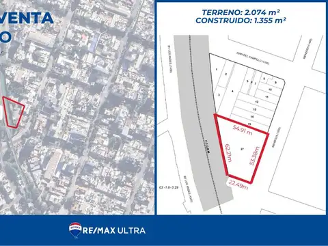 Terreno en Venta en Cofico, USD 580.000