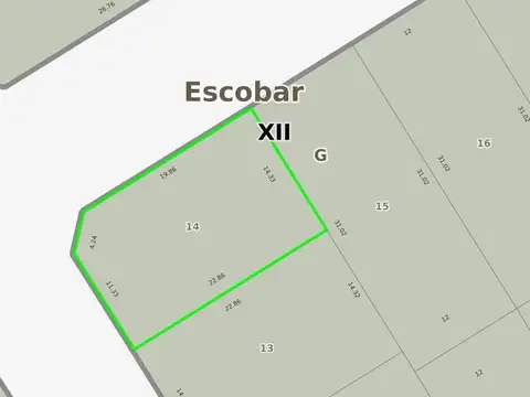 Terreno en Venta de 323,0 m2