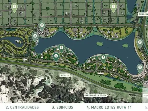 Terreno en Venta en Pinamar, USD 345.000