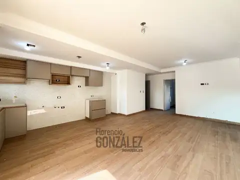 Departamento 2 ambientes con 2 baños