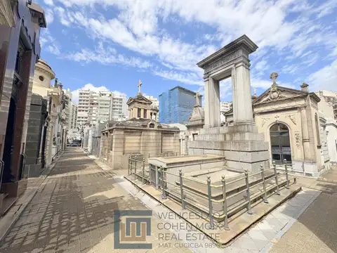 Venta Bóveda en el Cementerio de la Recoleta