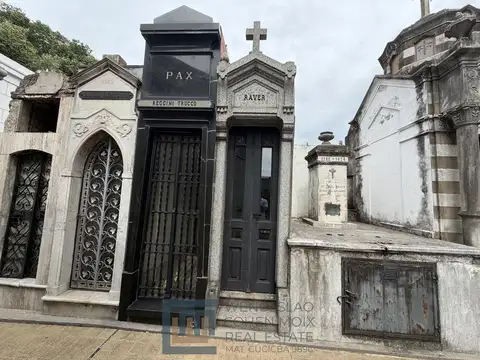 Venta Bóveda en el Cementerio de la Recoleta