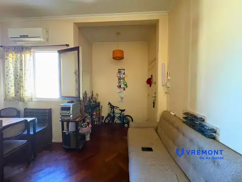 Departamento 2 ambientes con 1 baño