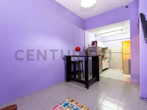Departamento 2 ambientes con 1 baño