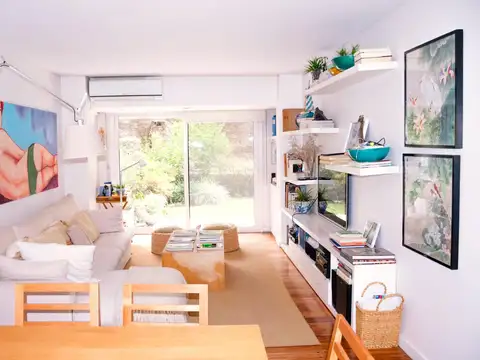 Alquiler | Departamento 3 ambientes con dependencia y jardín | Palermo