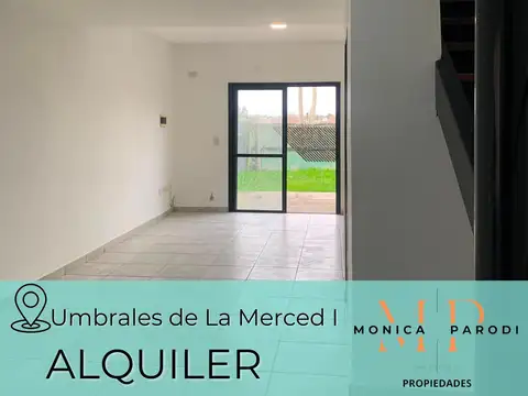 DÚPLEX  EN ALQUILER EN UMBRALES DE LA MERCED II – MORENO