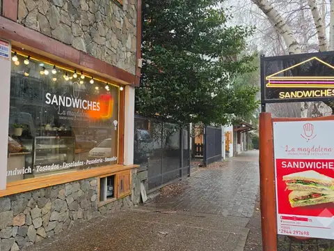 Venta fondo de comercio - Rubro Sandwicheria - Zona Centro - San Martin de los Andes