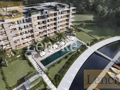 Albanueva departamento duplex 2 dormitorios terraza c/parrilla, pos. de amarra, venta