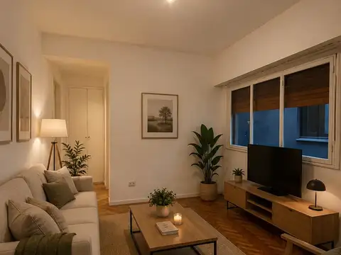 2 ambientes sobre Av. Corrientes – a metros de Medrano (Línea B), Almagro