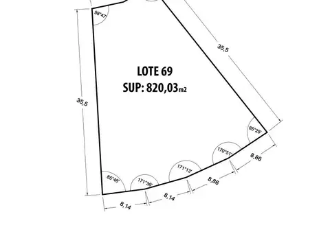 EN VENTA LOTE de 800M2 en BARRIO LA CANDELARIA