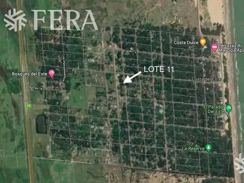 Venta de terreno en Costa Del Este