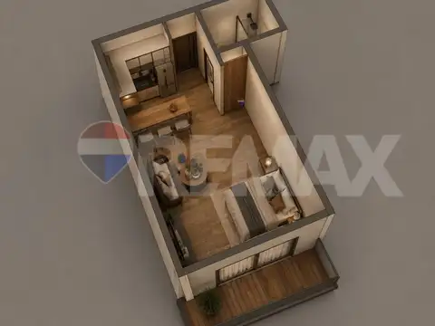 VENTA MONOAMBIENTE DE POZO EN TIGRE CENTRO