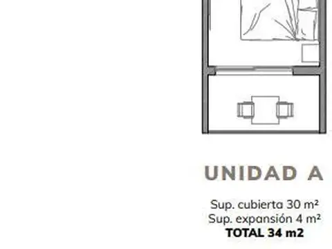 Departamento en Venta de Monoambiente