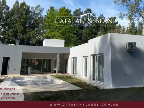 Club Miralagos - Casa a estrenar.