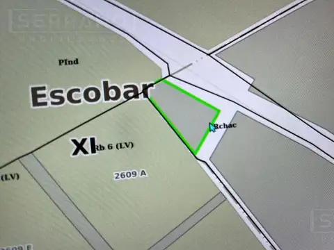 CLL. Venta campo 7917m2 en Las toscas, Loma Verde, Escobar. Ex cantera de Lopes